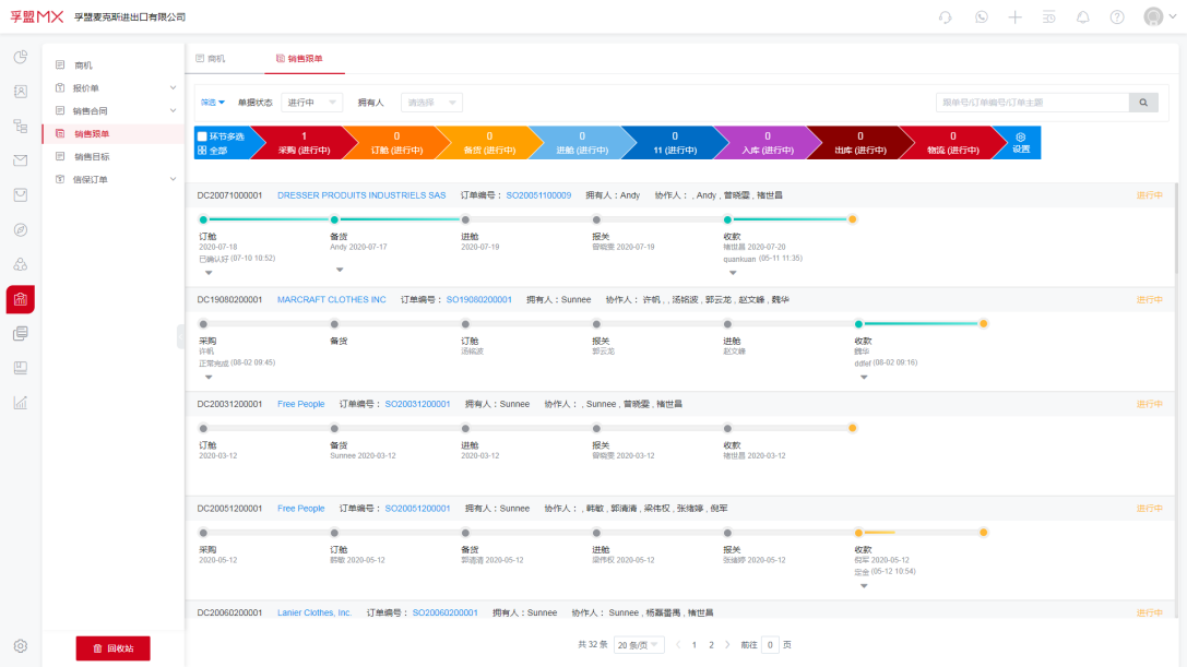 孚盟外貿團隊管理軟件