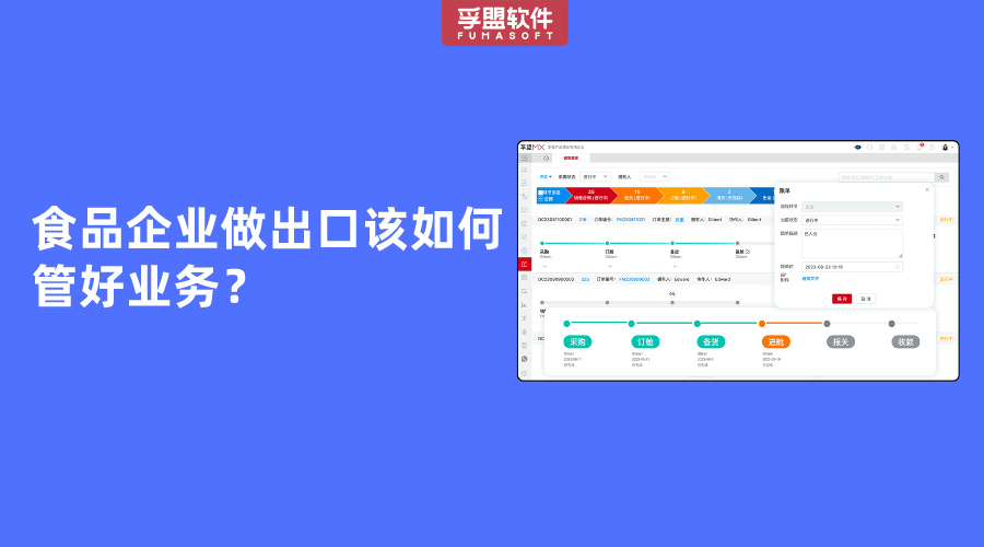 食品企業做出口該如何管好業務？