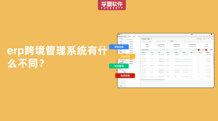 erp跨境管理系統(tǒng)有什么不同？