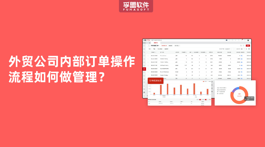 外貿公司內部訂單操作流程如何做管理？