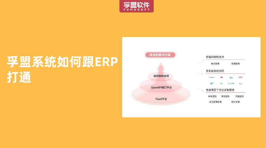 孚盟系統(tǒng)如何跟ERP打通