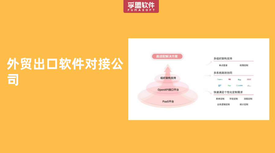 外貿出口軟件對接公司